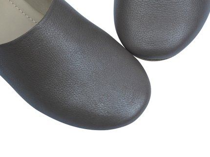 MAREVO Home Slippers Premium Leather – Brown Classic