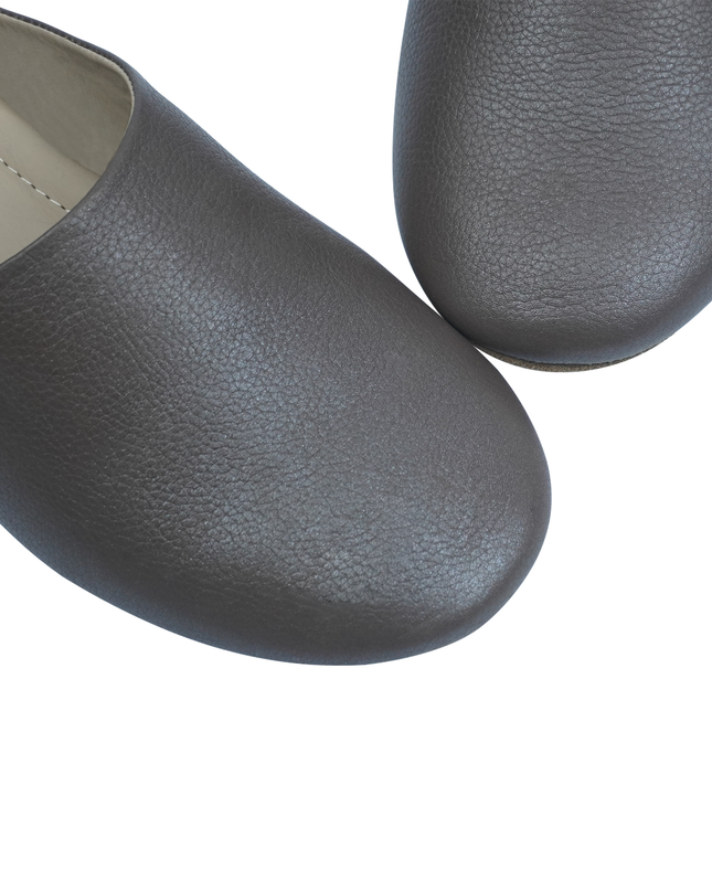 MAREVO Home Slippers Premium Leather – Brown Classic